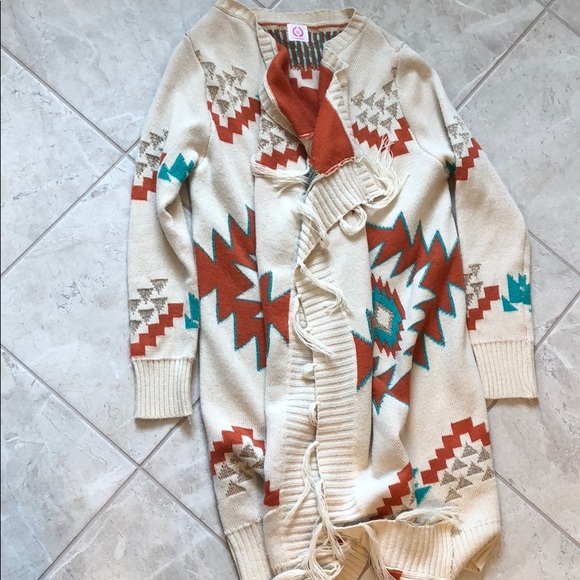 Long Aztec Cardigan - Picture 1 of 2
